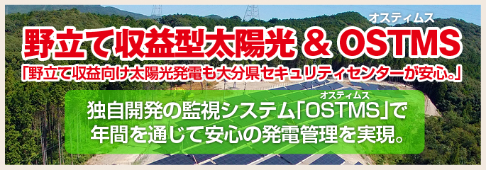 太陽光発電・野立て収益向け