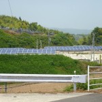 太陽光発電（野立て収益向け）の施工実績「杵築市K様邸／発電量181kw／メーカー：カナディアンソーラー」